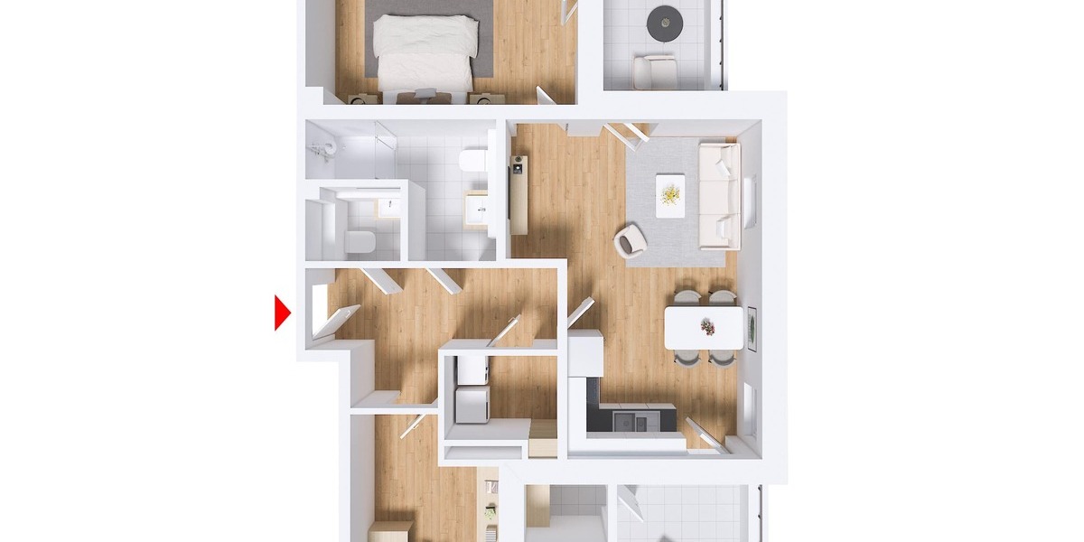 Wohnungsgrundriss