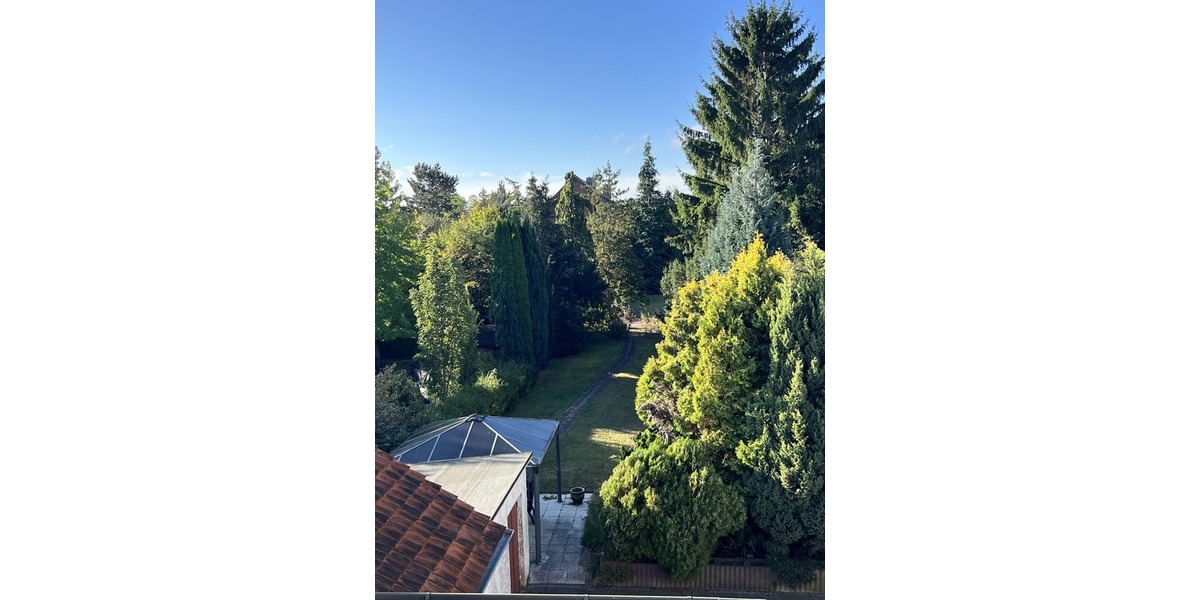 Blick aus dem Dachgeschoss