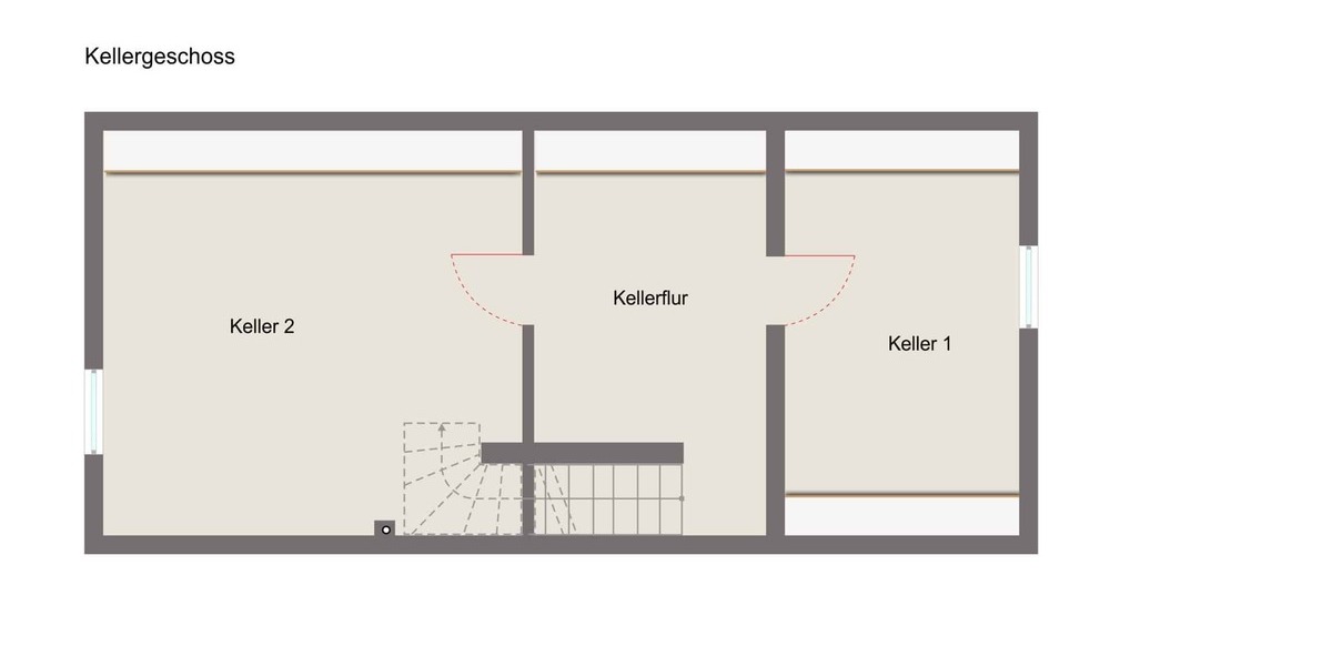 Grundriss Keller