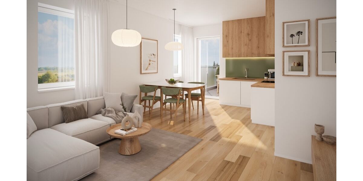 Wohnen und Kochen (Abb. ähnl.)