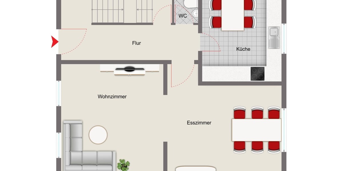 Grundriss Erdgeschoss