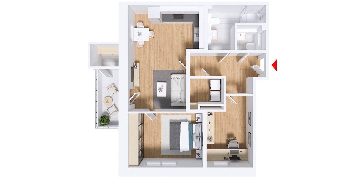 Wohnungsgrundriss