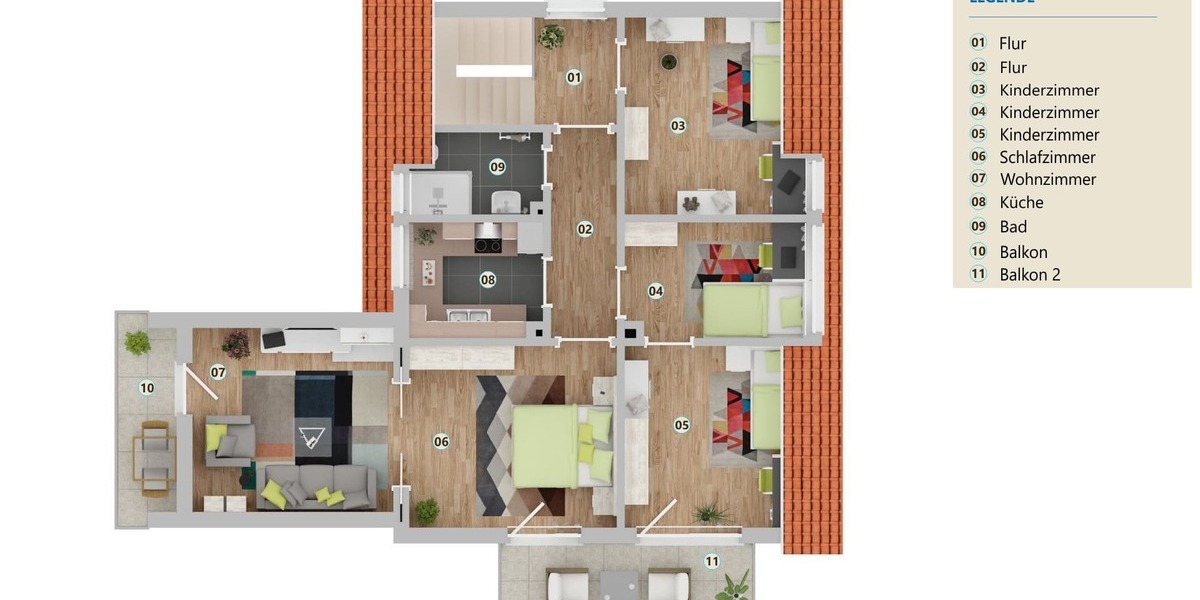 Grundriss Dachgeschoss
